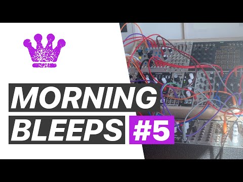 Morning bleeps #5 - Berlin vibes (with the Eloquencer from Winter modular)