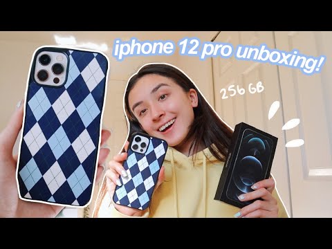 IPHONE 12 PRO UNBOXING + SET UP!