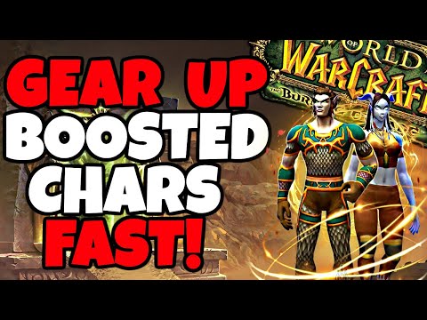 Gear Up Your Boosted Characters FASTER in The TBC Prepatch By Doing THIS!