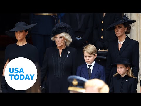 Princess Charlotte, Duchess Meghan attend Queen Elizabeth II's funeral USA TODAY