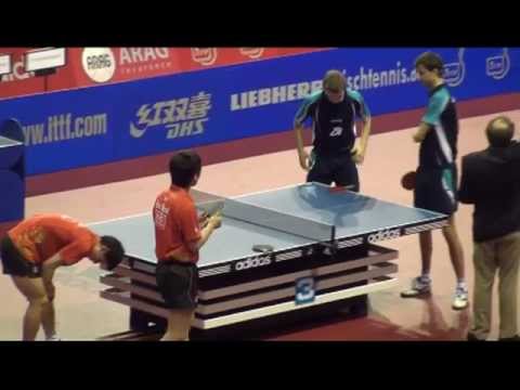 German Open 2010 Berlin Table Tennis Ma Long Chen Qi Boll Ryu Samara Dodean a.o.Pt.03