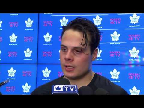 Maple Leafs Post-Game: Auston Matthews - February 18, 2017