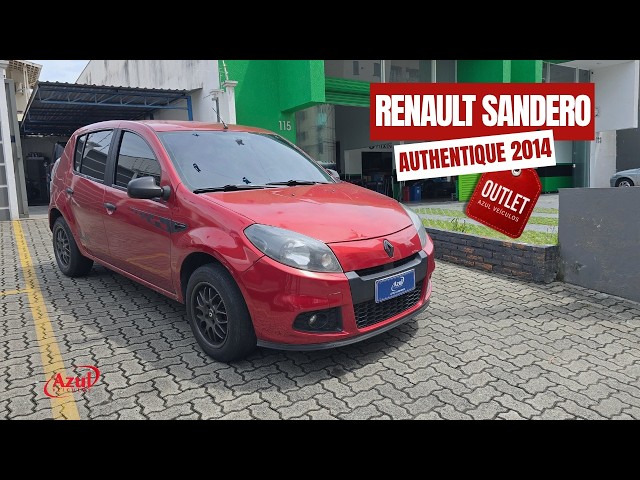 Vídeo RENAULT SANDERO 1.0 AUTHENTIQUE 16V FLEX 4P MANUAL