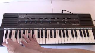 Video thumbnail for 1987 Bontempi ES 4800 4900 Europa Series Vintage Analog Keyboard and Drum Machine by keyboard resource