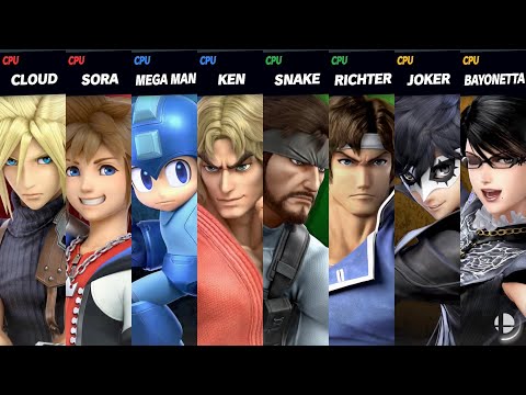Super Smash Bros. Ultimate - Square Enix vs Capcom vs Konami vs Sega