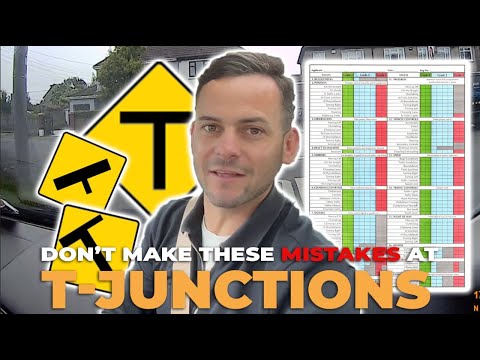 Turning Left At A T Junction-These Are Difficult