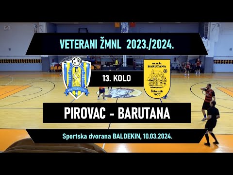 VETERANI ŽMNL: PIROVAC - BARUTANA  5:2, 10.03.2024.