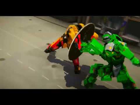 Army Bus Robot Car Shooting Game