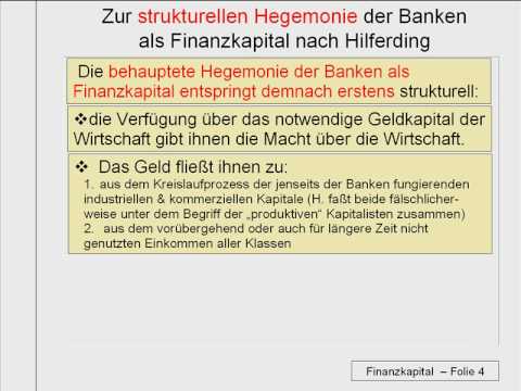 V_8 Kritik des Finanzkapitals Teil 1 / 2