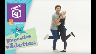 Pirouettes de vedettes | Karl Walcott & Sophie Nélisse video