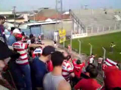 Linense Campeao A2 - Chegada dos Onibus das Torcidas Organizadas