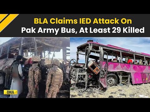 BLA Ambushes Army Bus From Karachi To Quetta, 29 Pakistani Soldiers Killed