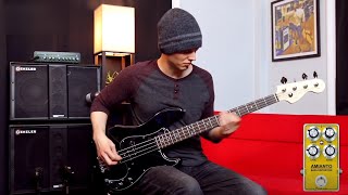 Video thumbnail for Amianto Bass Distortion played by Nathan Navarro by FTelettronica Handmade Pedals