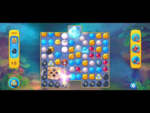 Fishdom game level 11507 #fishdom #youtube