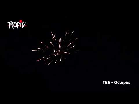 TB6   Octopus   TROPIC Fireworks, Fajerwerki, Feuerwerk, Vuurwerk, Feu d'artifice