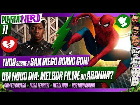 HOMEM-ARANHA UM NOVO DIA + TUDO QUE ROLOU NA COMIC CON SAN DIEGO – Plantão Nerd. #011