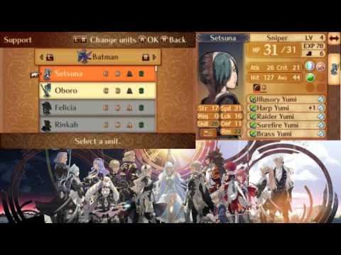 Fire Emblem Fates Birthright — Blind Lunatic Story Run Part 8-1