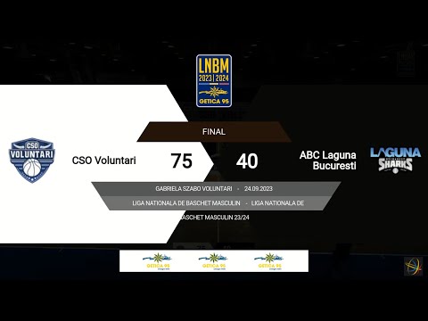 LNBM Getica 95 2023-2024: CSO Voluntari - Laguna București