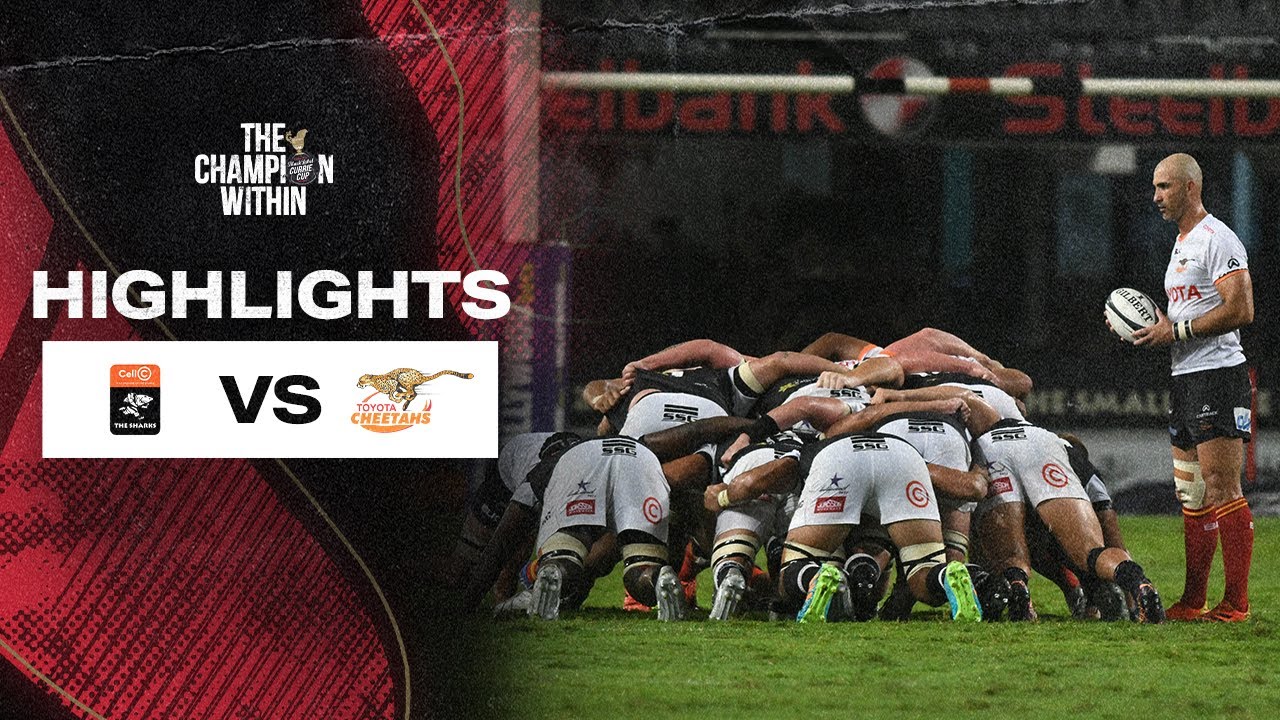 Cell C Sharks vs Toyota Cheetahs | Carling Currie Cup | 23 March