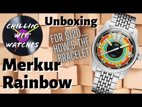 One of the best cheap watches ever? Unboxing the Merkur Rainbow
