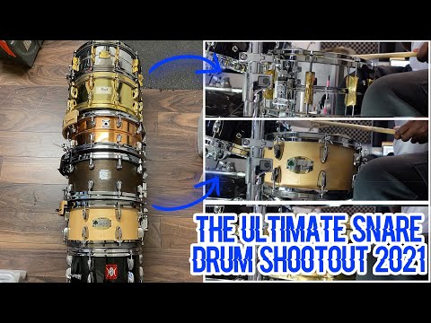 MY FAVOURITE SNARE DRUMS SHOOTOUT !!! 🔫🔫🔫🥁🥁 (2021)