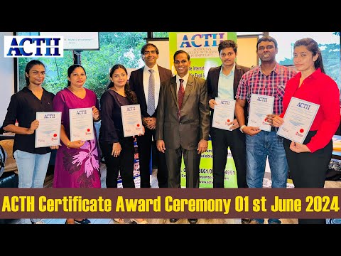 ACTH Award Ceremony Part 1