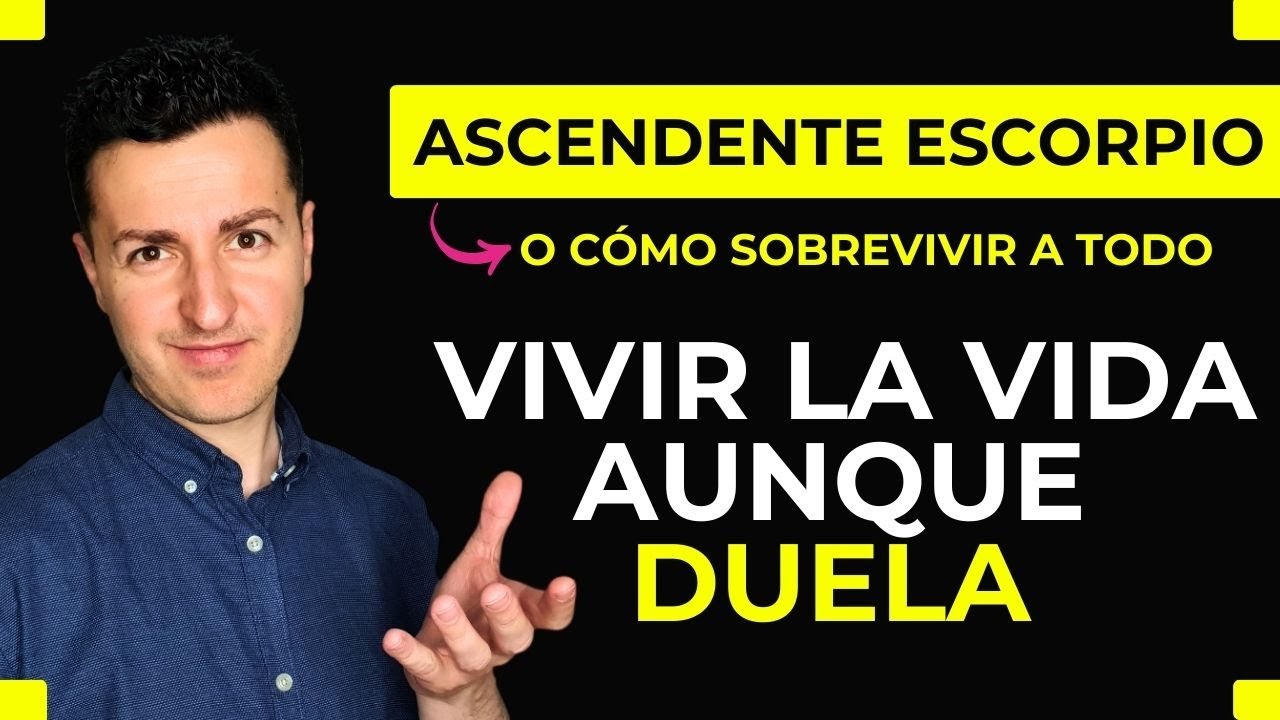 ⭐ ASCENDENTE ESCORPIO: Significado, características y consejos | Astrología