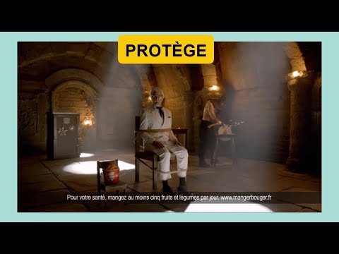 FIPA FVV #33: PROTÈGE (with Rhyming Bonus Word), KFC commercial, French Video Vocabulary