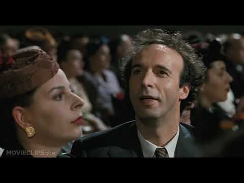 Life is Beautiful  Movie CLIP   A Night at the Opera 1997
