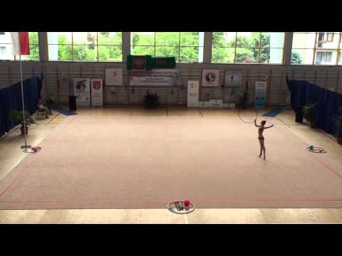 Julia Woźniak (SGA Gdynia) - IMP 2015 - Finał obręcz