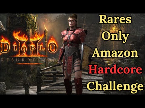 Can I survive hardcore with only rare items? - Rares only Amazon Hardcore- Diablo 2 Resurrected