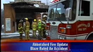 preview picture of video 'Abbotsford Fire Cause'