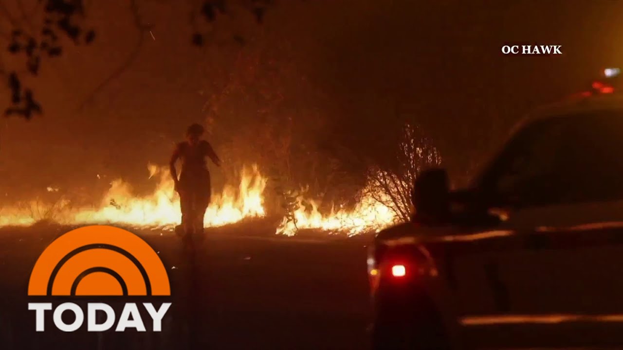 As fires burn in California, stories of survival and heroism emerge
