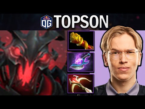 Shadow Fiend Dota 2 7.32 Gameplay T1.Topson with Daedalus and Arcane Blink - TI12