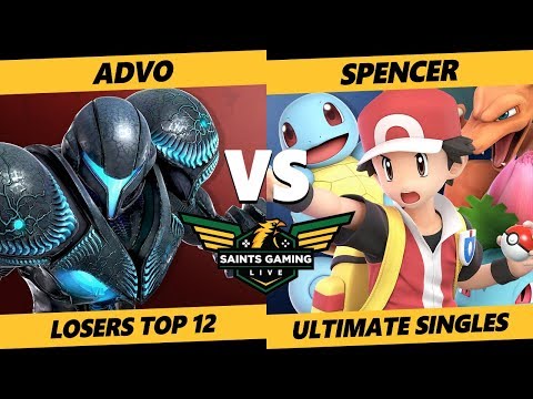 SGL 2019 SSBU - Advo (Dark Samus) Vs. Spencer (Pokemon Trainer) Smash Ultimate Tournament L. Top 12