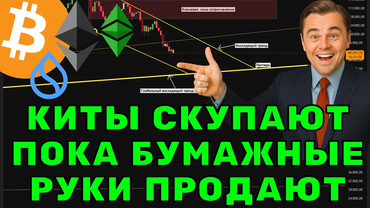 Продолжаю БЫКОВАТЬ — прогноз BTC, ETH, ETC, SUI
