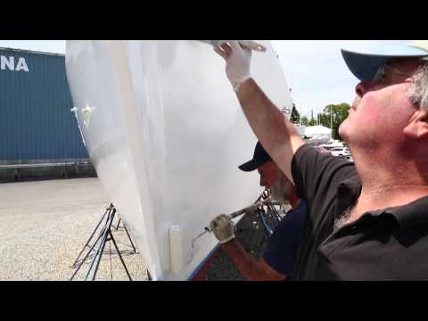 How to Easily Roll and Tip Topside Paint on Your Boat