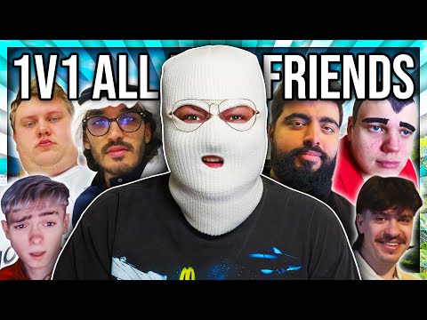 I 1V1 ALL MY FRIENDS (WHO'S BEST?)