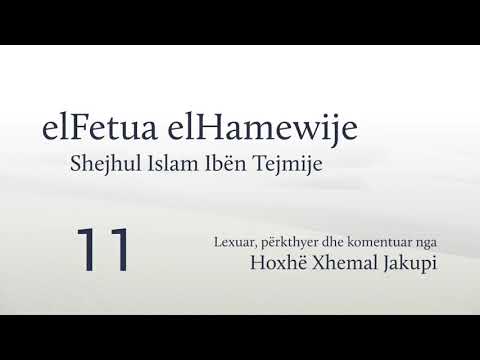 11. elFetua elHamewije - Hoxhë Xhemal Jakupi