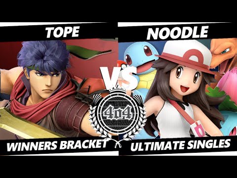 4o4 Smash Night 96 - Tope (Ike) vs noodle (Pokemon Trainer) - Winners Round 2