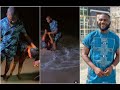 Actor Jide Awobona Rescues Actress Rachael Adelaja from drowning in the beach while shooting a movie