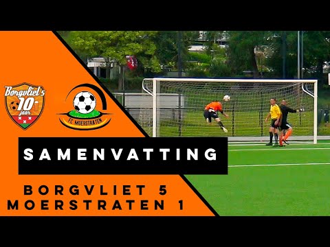 Kampioenswedstrijd: Borgvliet 5 - Moerstraten 1