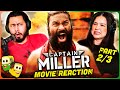 CAPTAIN MILLER Movie Reaction Part (2/3)! | Dhanush | Priyanka Arulmohan | John Kokken