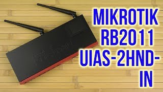 Mikrotik RB2011UiAS-2HnD-IN - відео 1