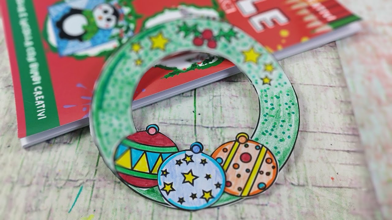 Ghirlanda Natalizia da fare con i bambini