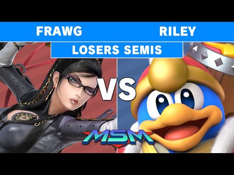 MSM Online 36 - Frawg (Bayonetta) Vs. Riley (King Dedede) Losers Semis - Smash Ultimate