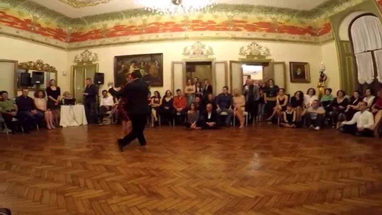 Malvina Gili y Sebastian Zanchez - esibizione a Villa Belussi (CR) - 31/01/2016 - Vals