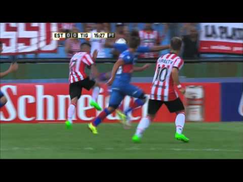 La expulsión de Erramuspe. Estudiantes 0 - Tigre 0. Fecha 3. Primera División 2016