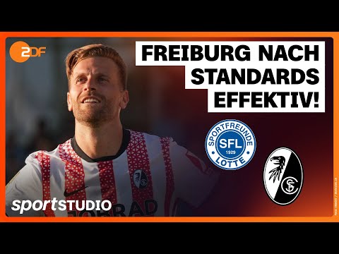 Sportfreunde Lotte – SC Freiburg | DFB-Pokal, 1. Runde Saison 2025/26 | sportstudio