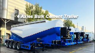 Citerne de ciment CHIV Trailer 4 Axles 40Ton Dry Cement Tank Trailer neuve | Image 4 - Autoline